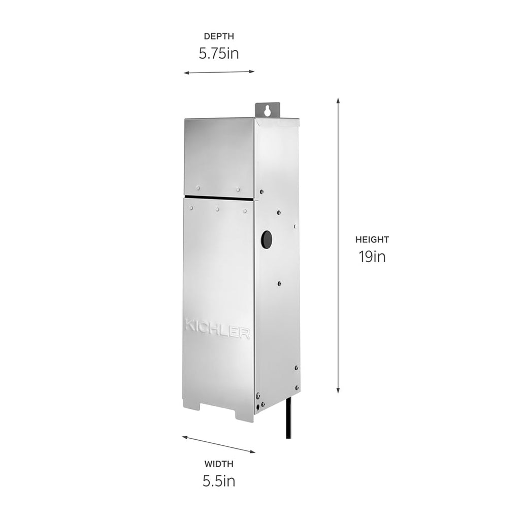 Stainless Steel Landscape Lighting Transformer I663