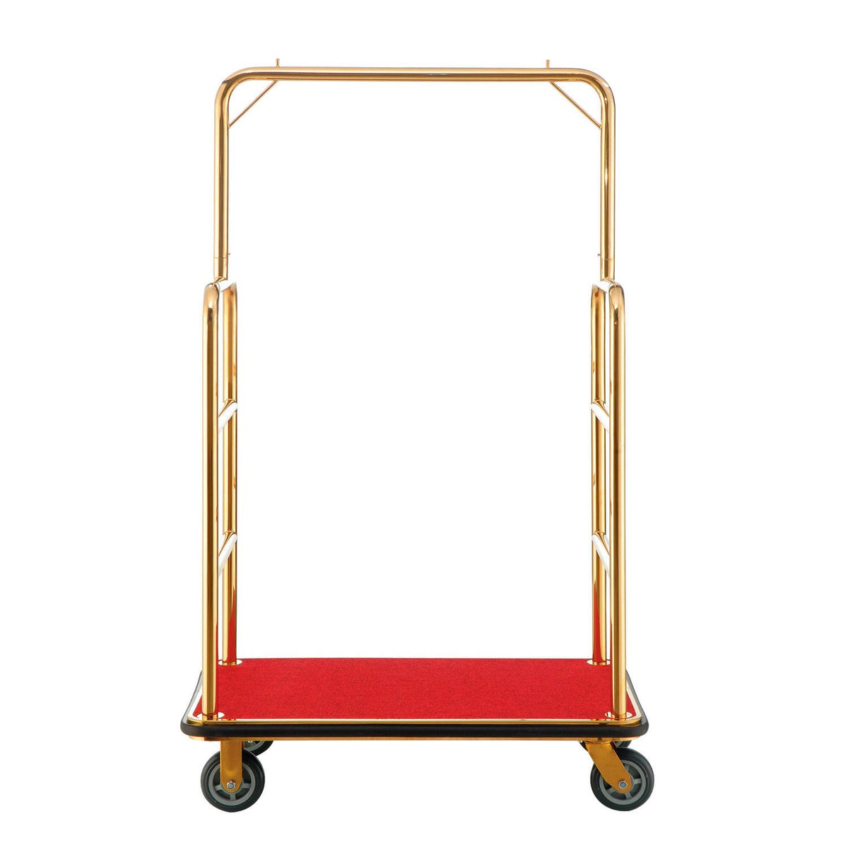 Gold Stainless Steel Bellman Cart A675801