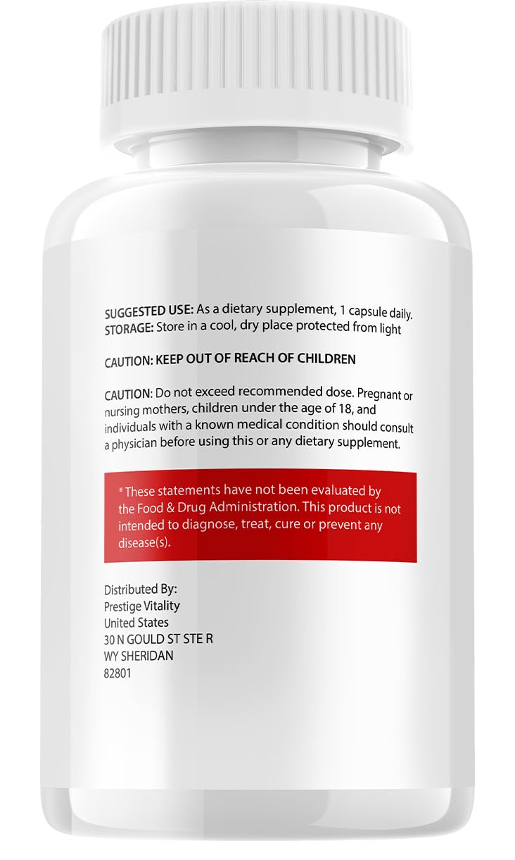 60 Capsules All Natural Formula C54645