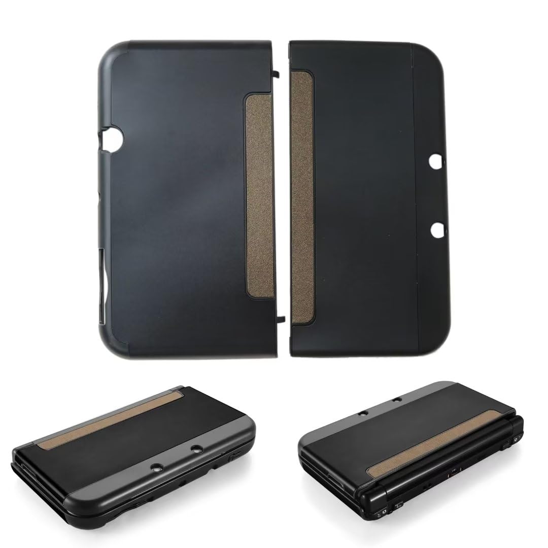 Shockproof Hard Shell Case Cover for Nintendo 3DS LL XL Black Y26295