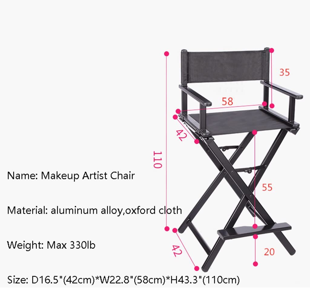 Portable Aluminum Folding Director's Chair V407