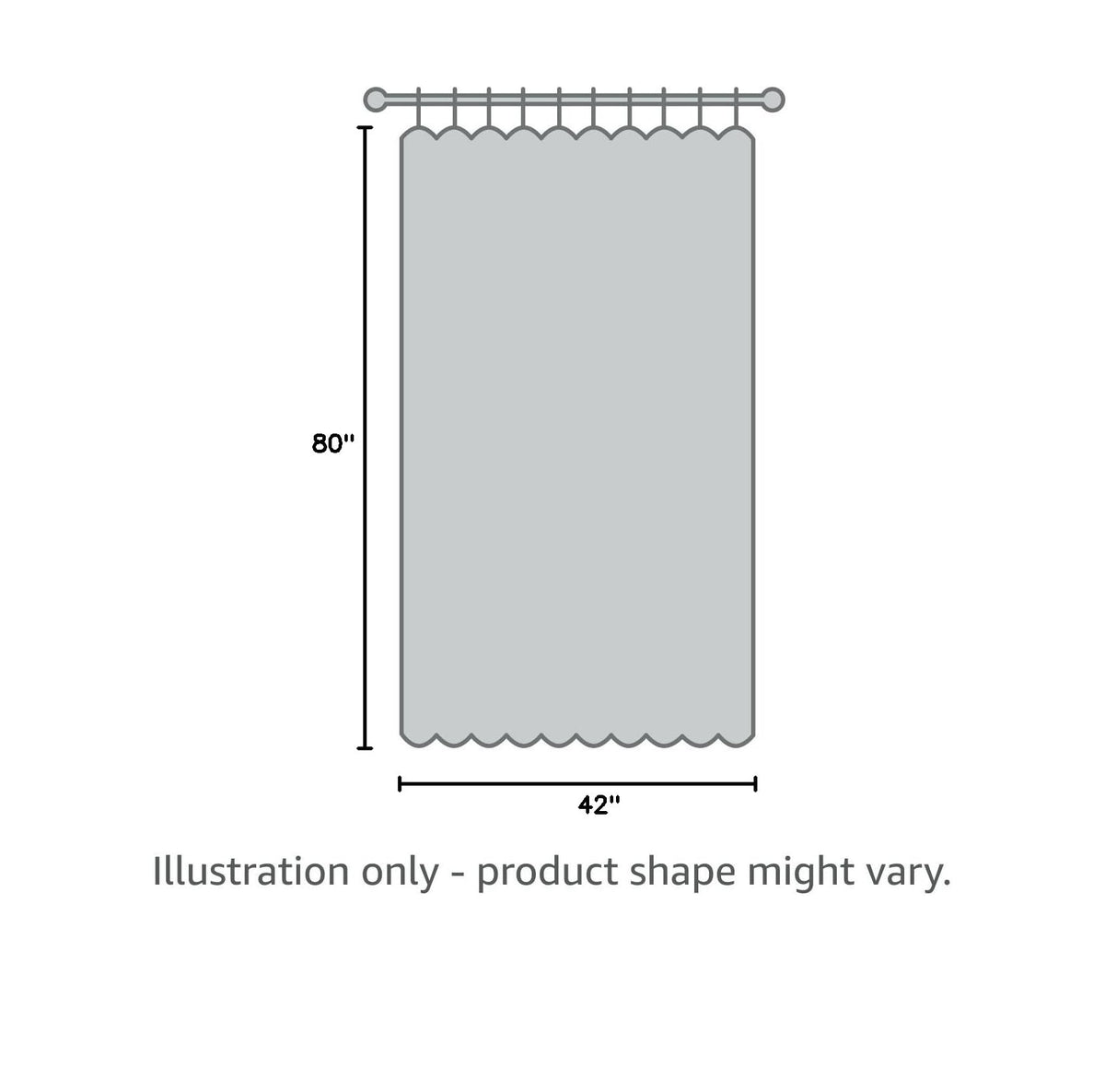 Blackout Curtains 80 inches Long O297700