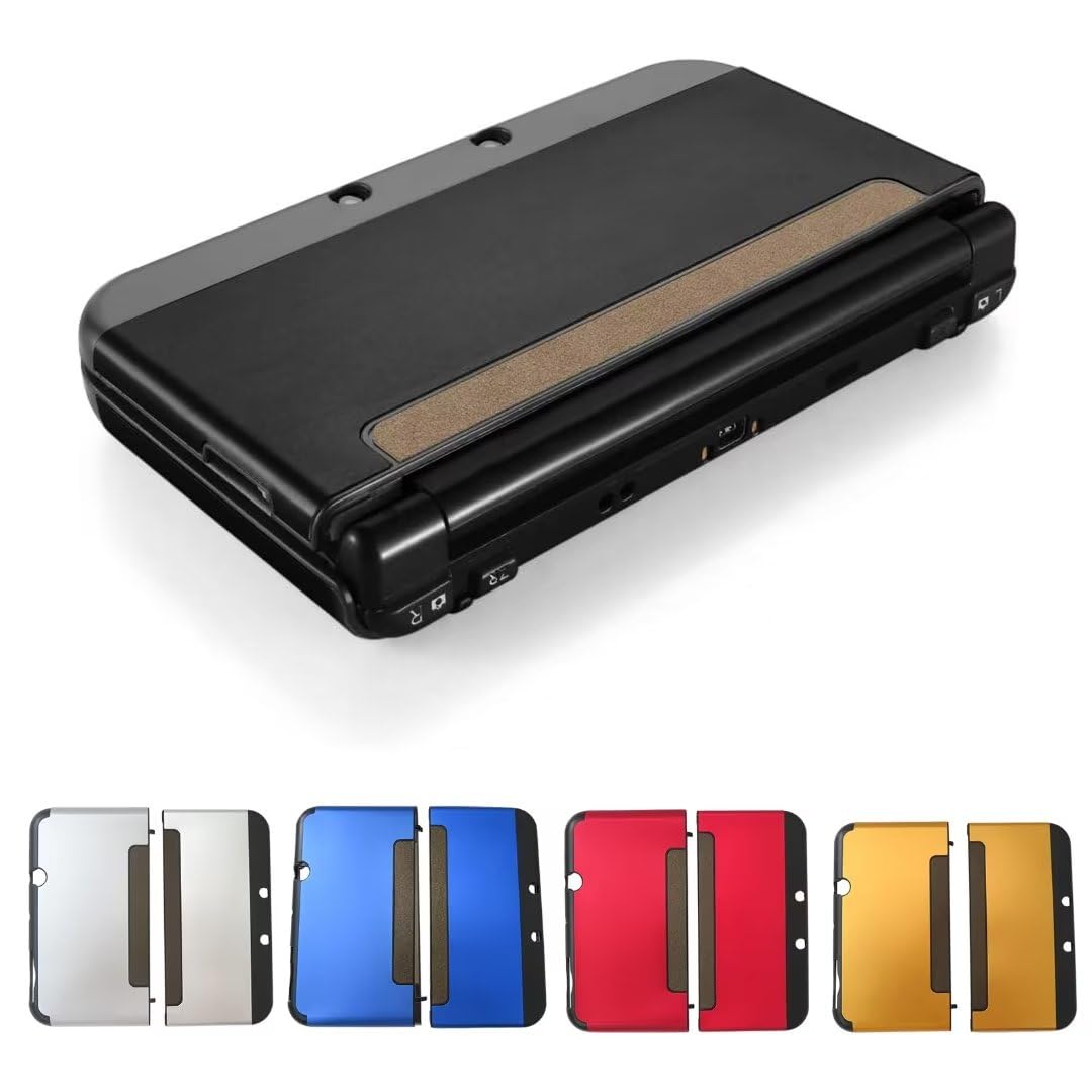 Shockproof Hard Shell Case Cover for Nintendo 3DS LL XL Black Y26295