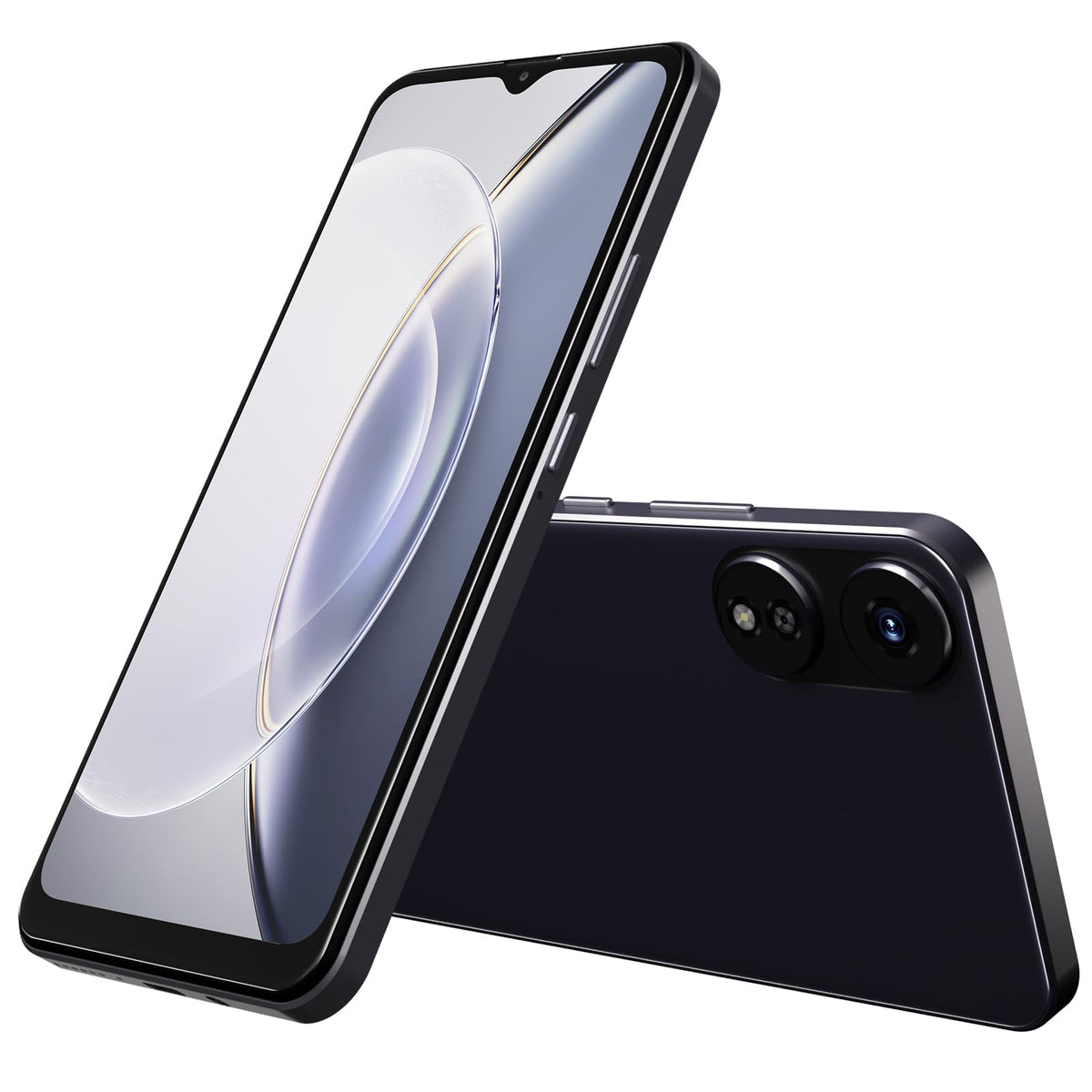 4G LTE Unlocked Cell Phone 6.5” HD+ Screen 3GB RAM Android 12 13MP Dual SIM Black F8565
