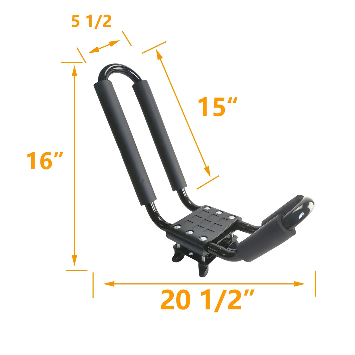 Heavy Duty Kayak Rack with Ratchet Tie B581