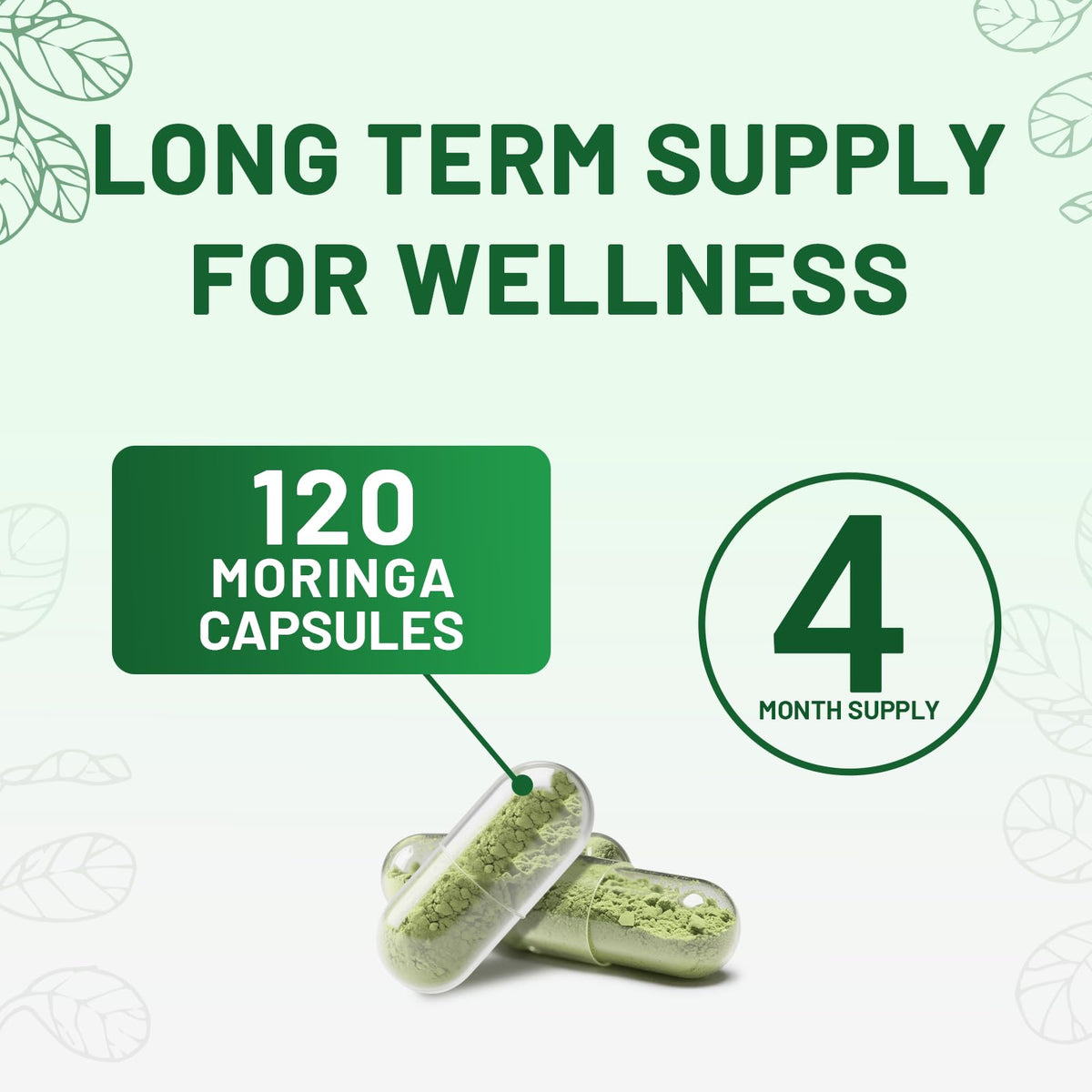 120 Moringa Capsules F93299