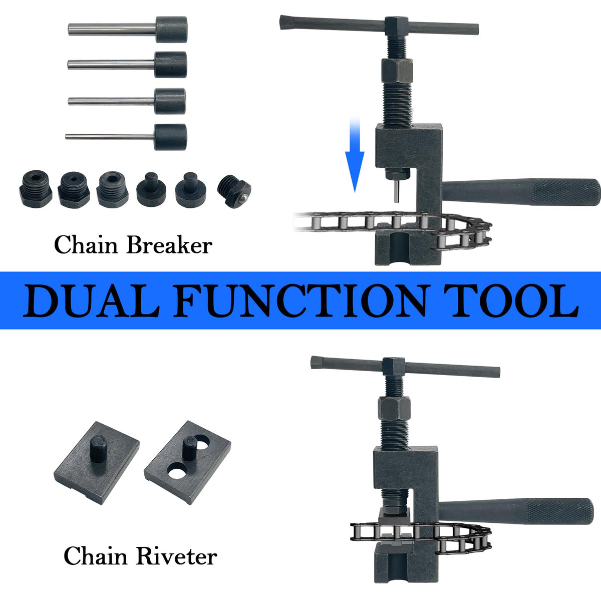 16-Piece Motorcycle Chain Breaker Set Y663