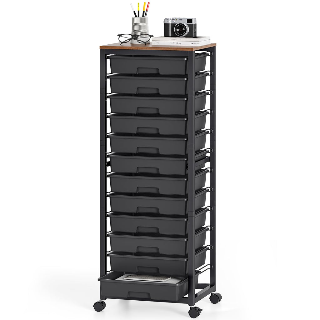 Rolling Cart with 12 Drawers V609