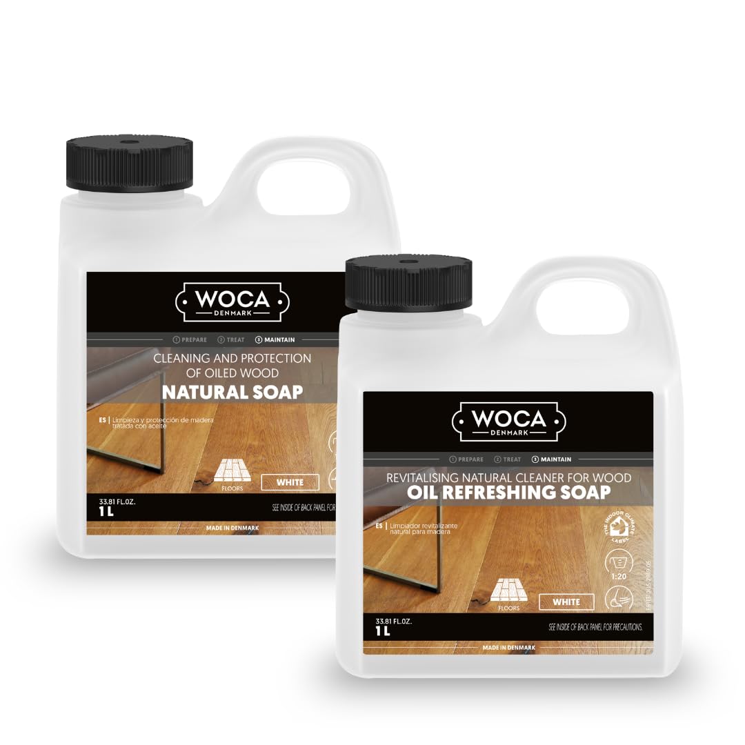 1L White Natural Soap & 1L White Oil Refreshing Soap H154342