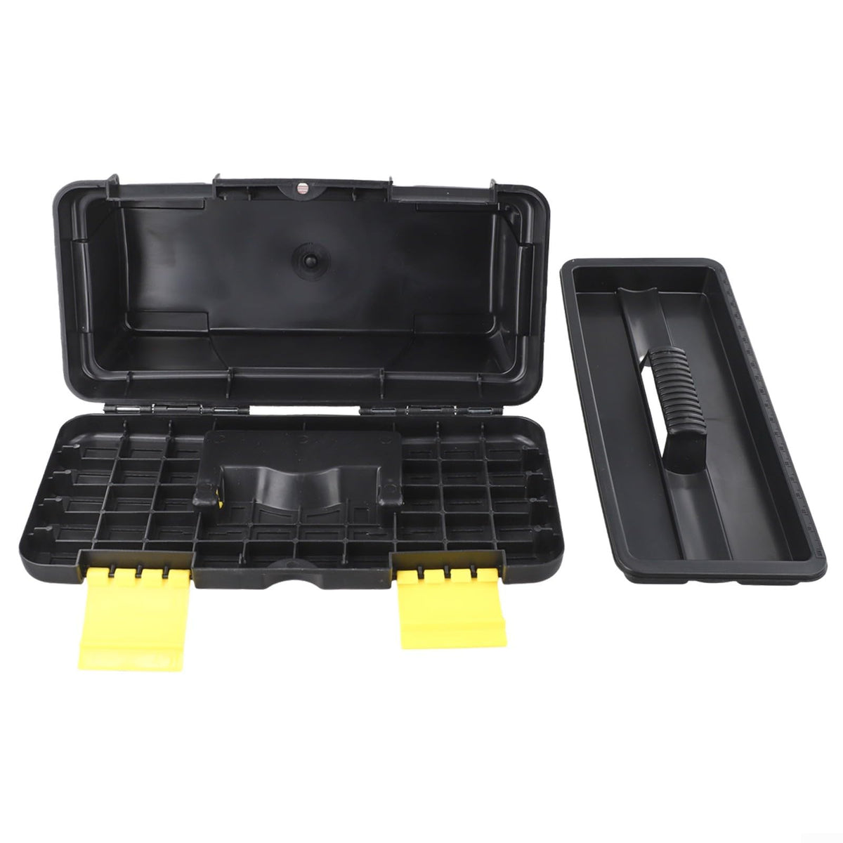 10 Inch Plastic Toolbox with 2 Layer Organization W102386