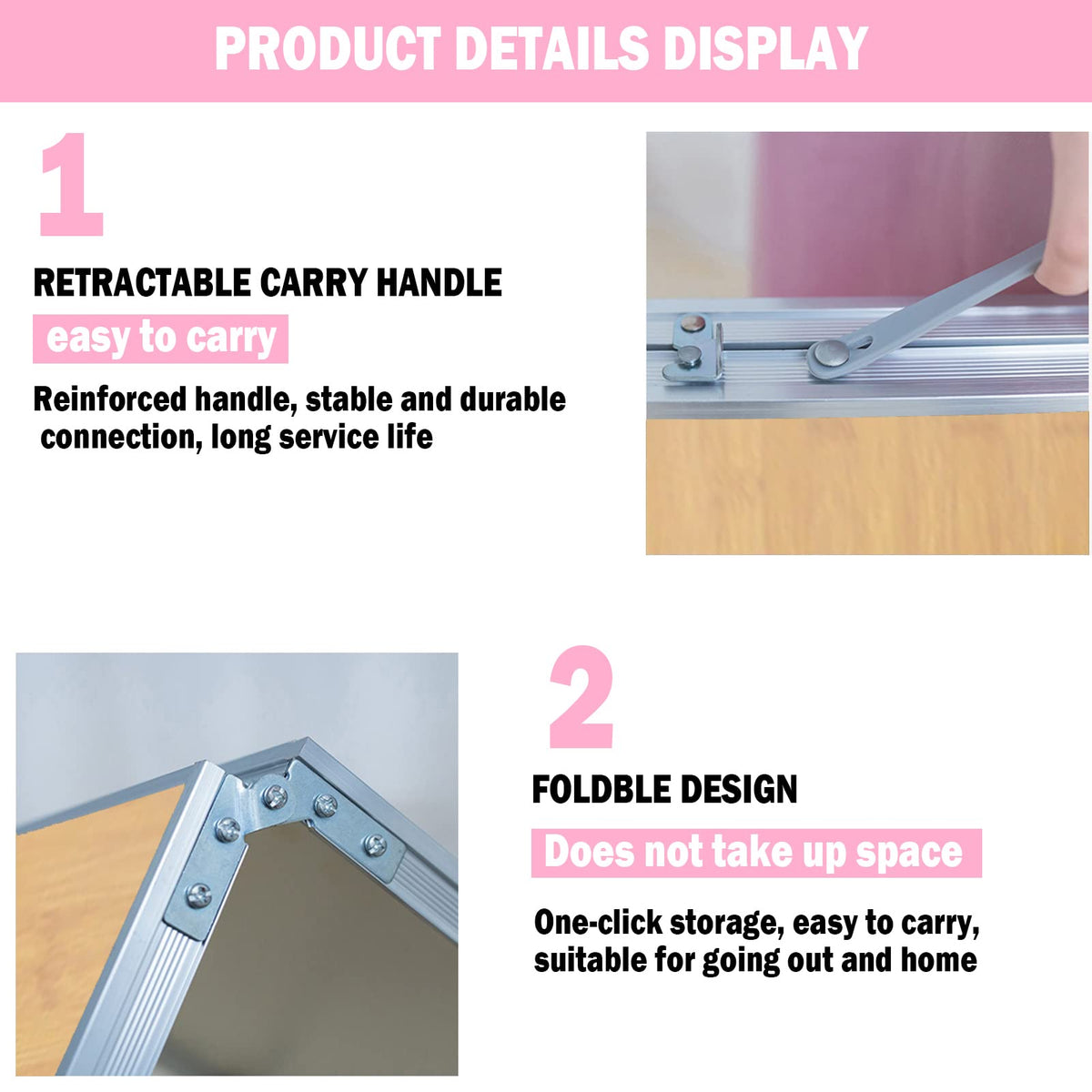 Portable Folding Table (Bamboo) X534191