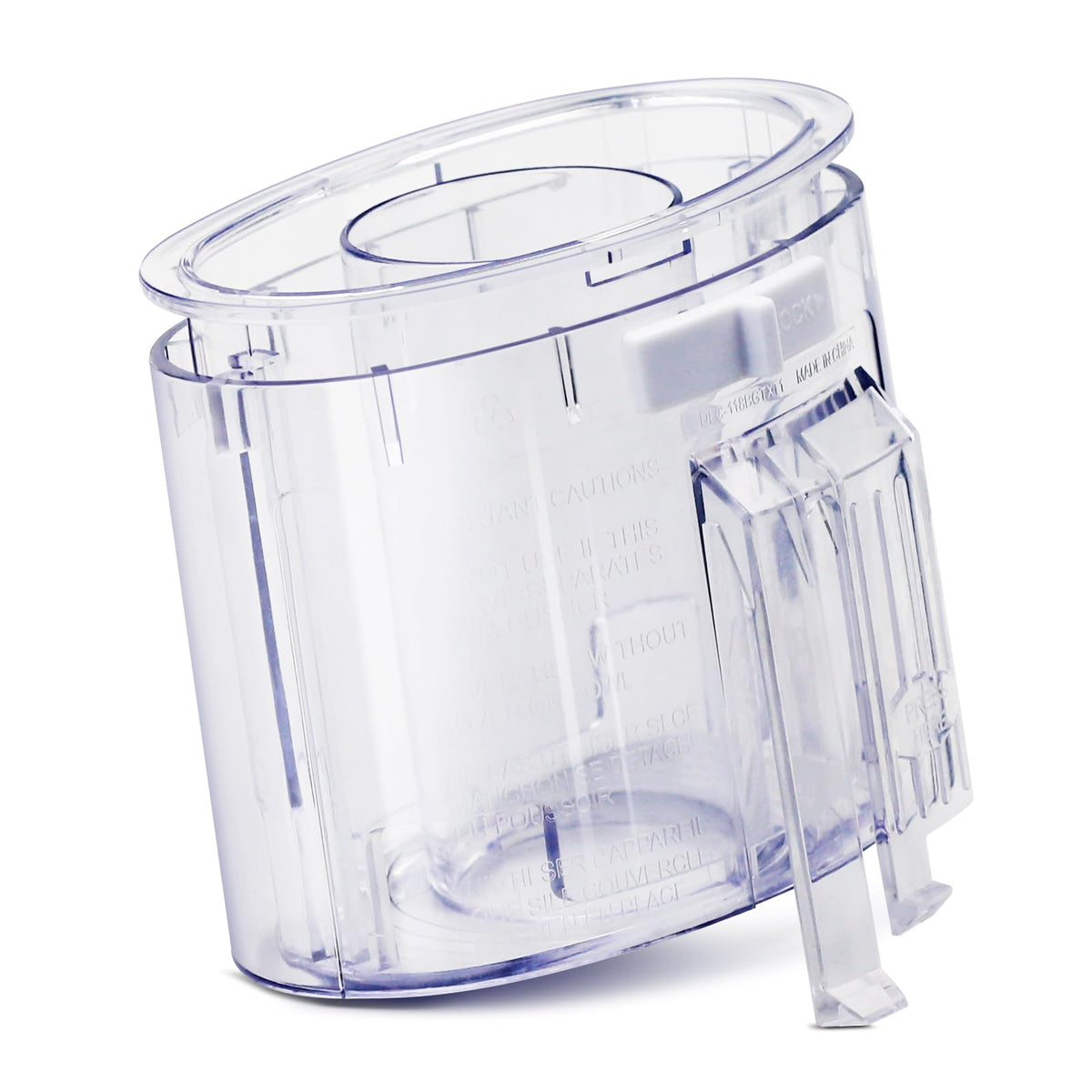7-cup Food Processor Work Bowl Pusher and Sleeve Assembly C3013
