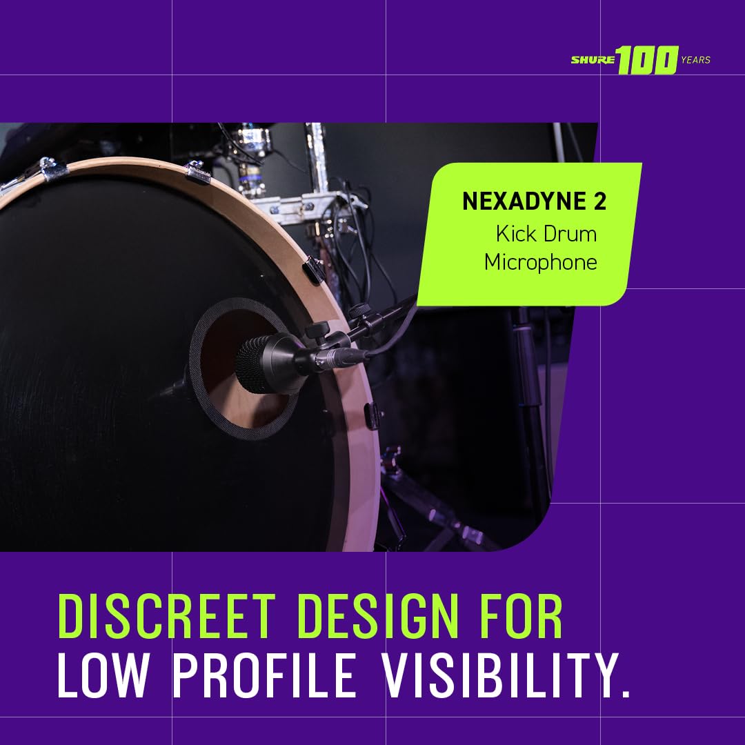 Supercardioid Dynamic Kick Drum Microphone U2826