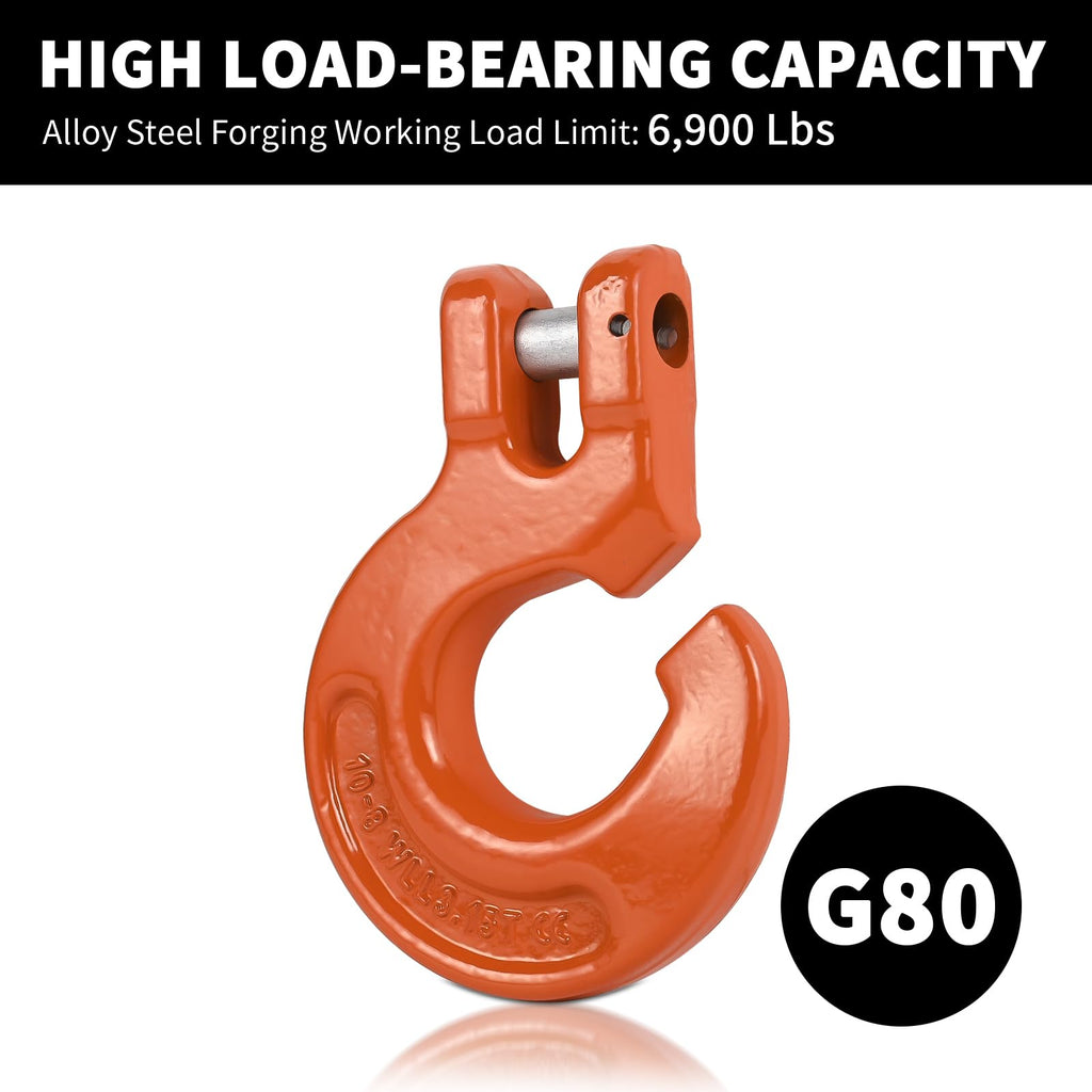 3/8" Logging Choke Chain Hooks, 3.15 Ton X801330