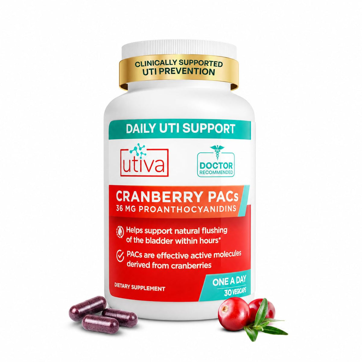 Cranberry PACs 36 mg 30 Capsules Q717818