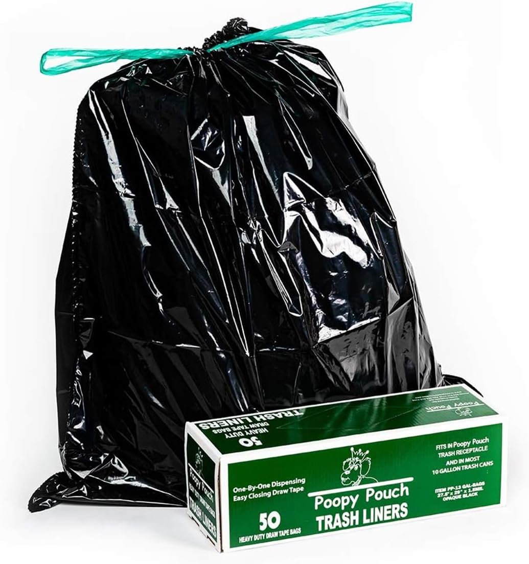 Black Dog Waste Can Liners 50pcs 27.5"x29" T188773