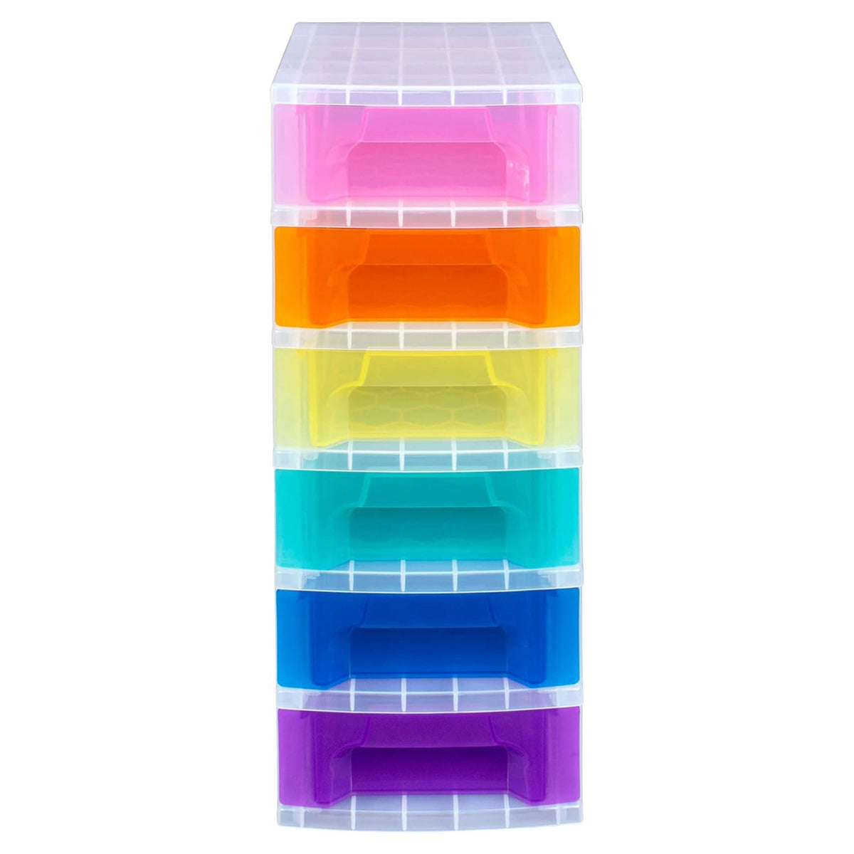 6 Drawer Plastic Rolling Storage Cart M1669