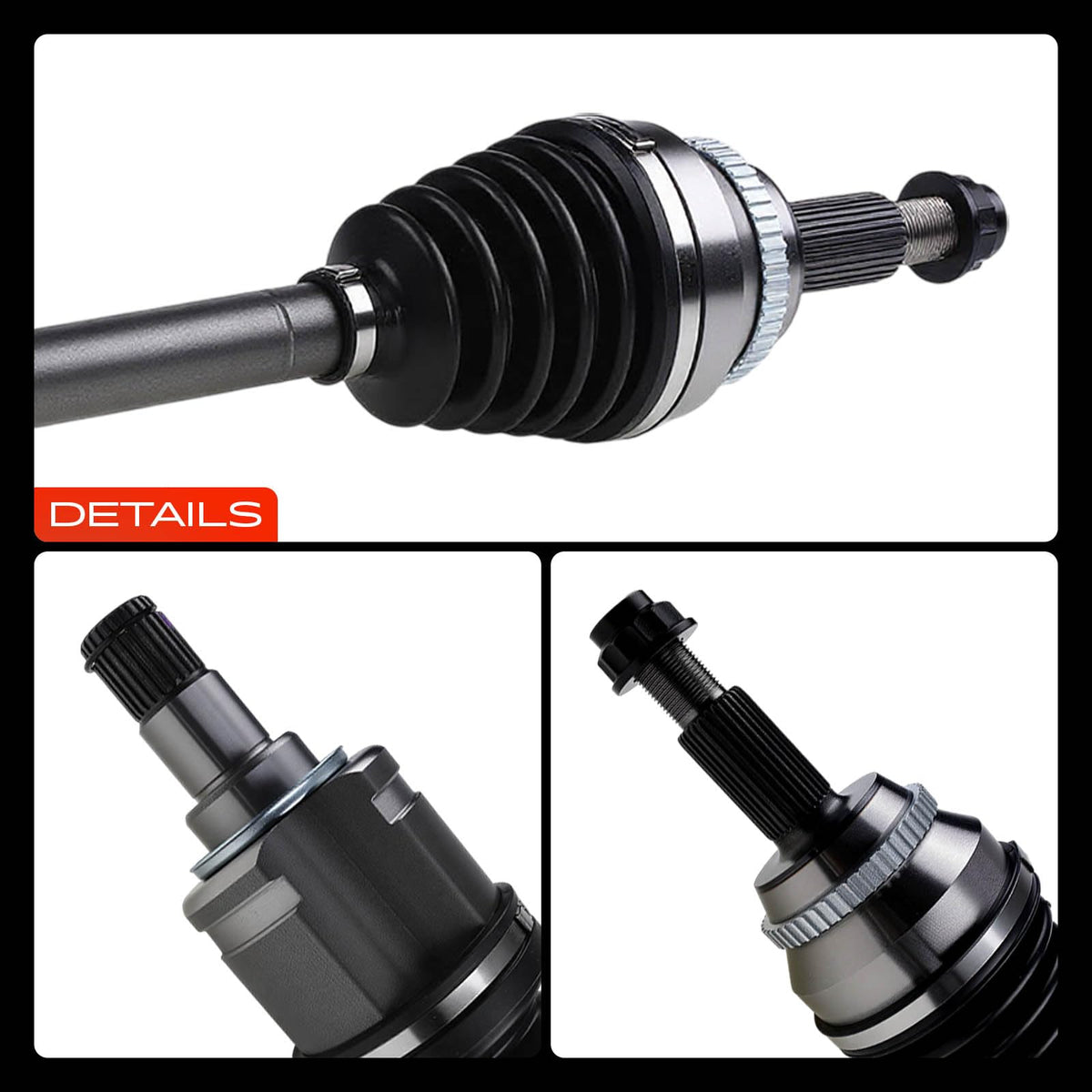 Front Left Driver Side CV Axle Shaft Assembly S17582