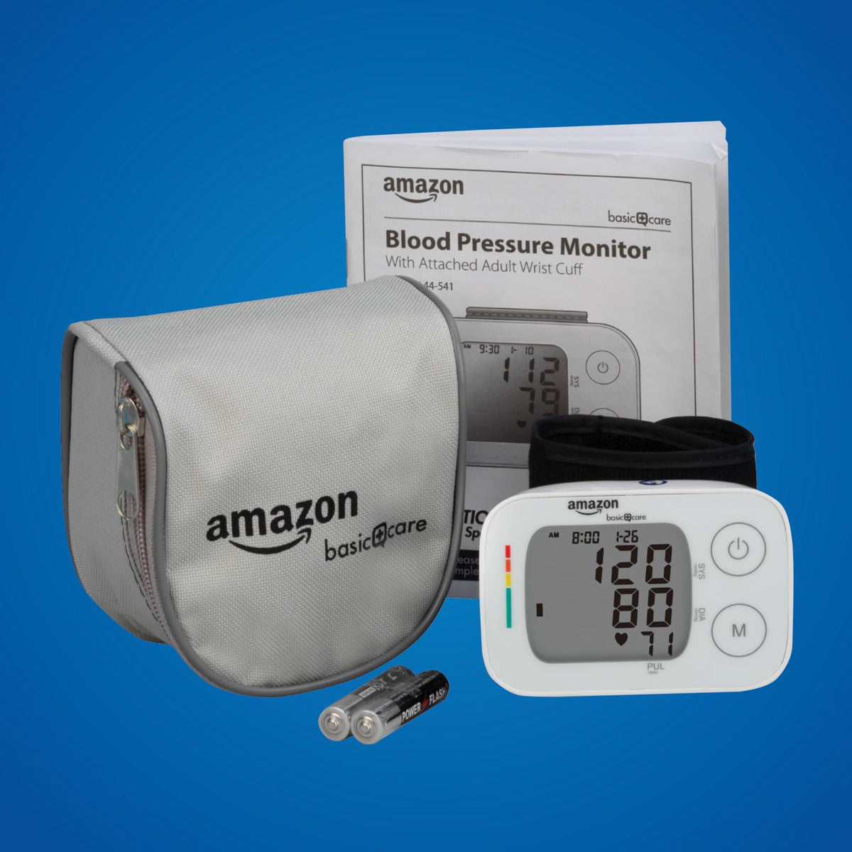 Wrist Blood Pressure Monitor with Large Display R104195