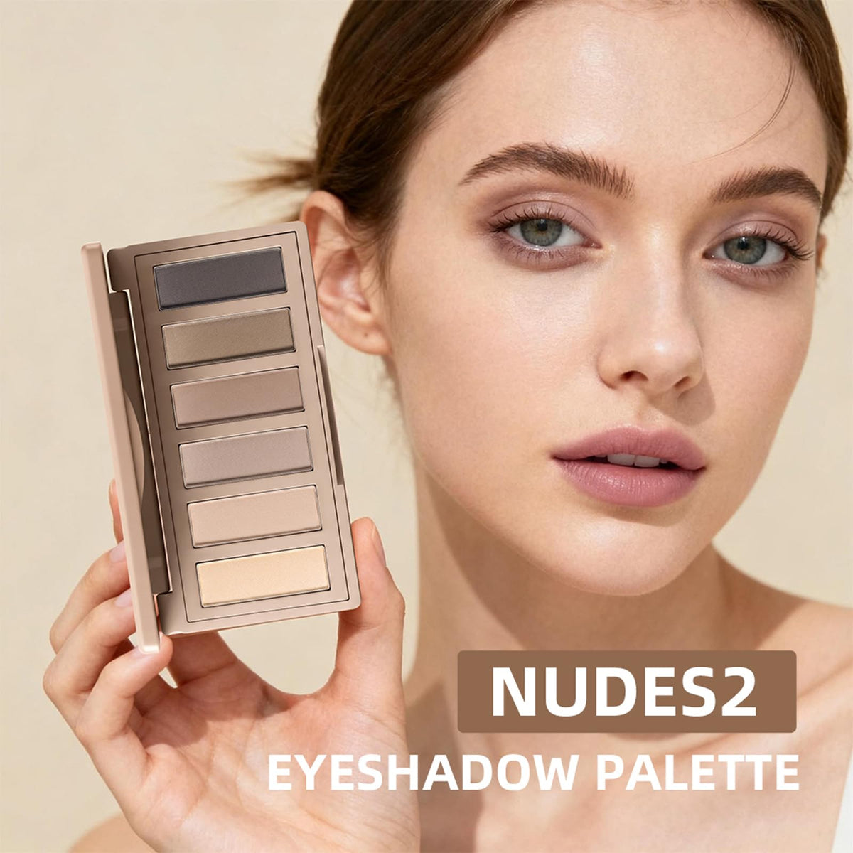 6 Color Matte Neutral Eyeshadow Palette K66392