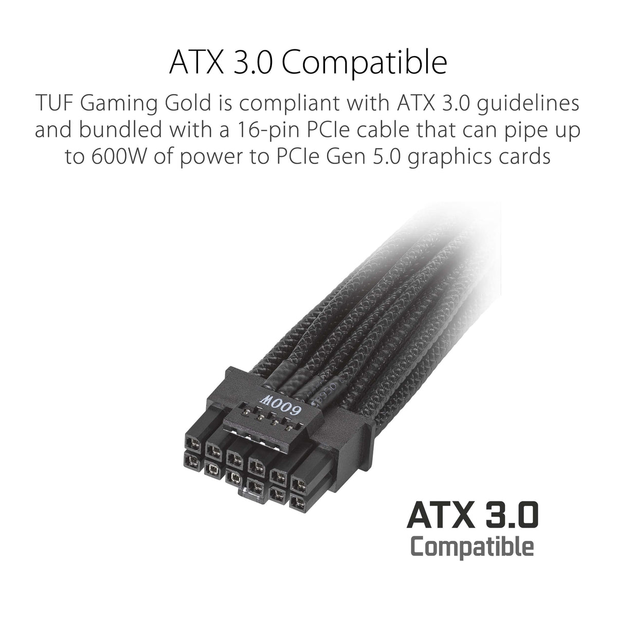 1200W Fully Modular 80+ Gold ATX 3.1 Power Supply K971