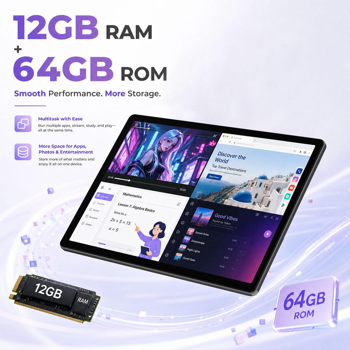 10 inch Tablet with Keyboard W508