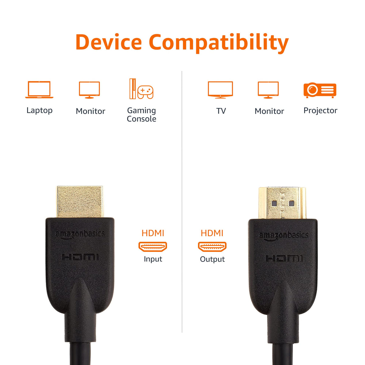 4K Ultra HD HDMI 2.0 Cable, 3 feet, Black Q73625