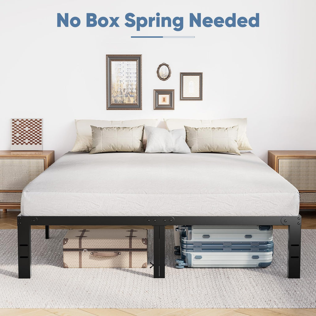 Full 12 Inch Metal Platform Bed Frame Z7577