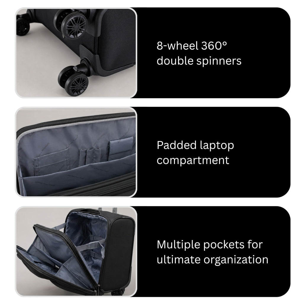 Carry-On Spinner Briefcase Q910