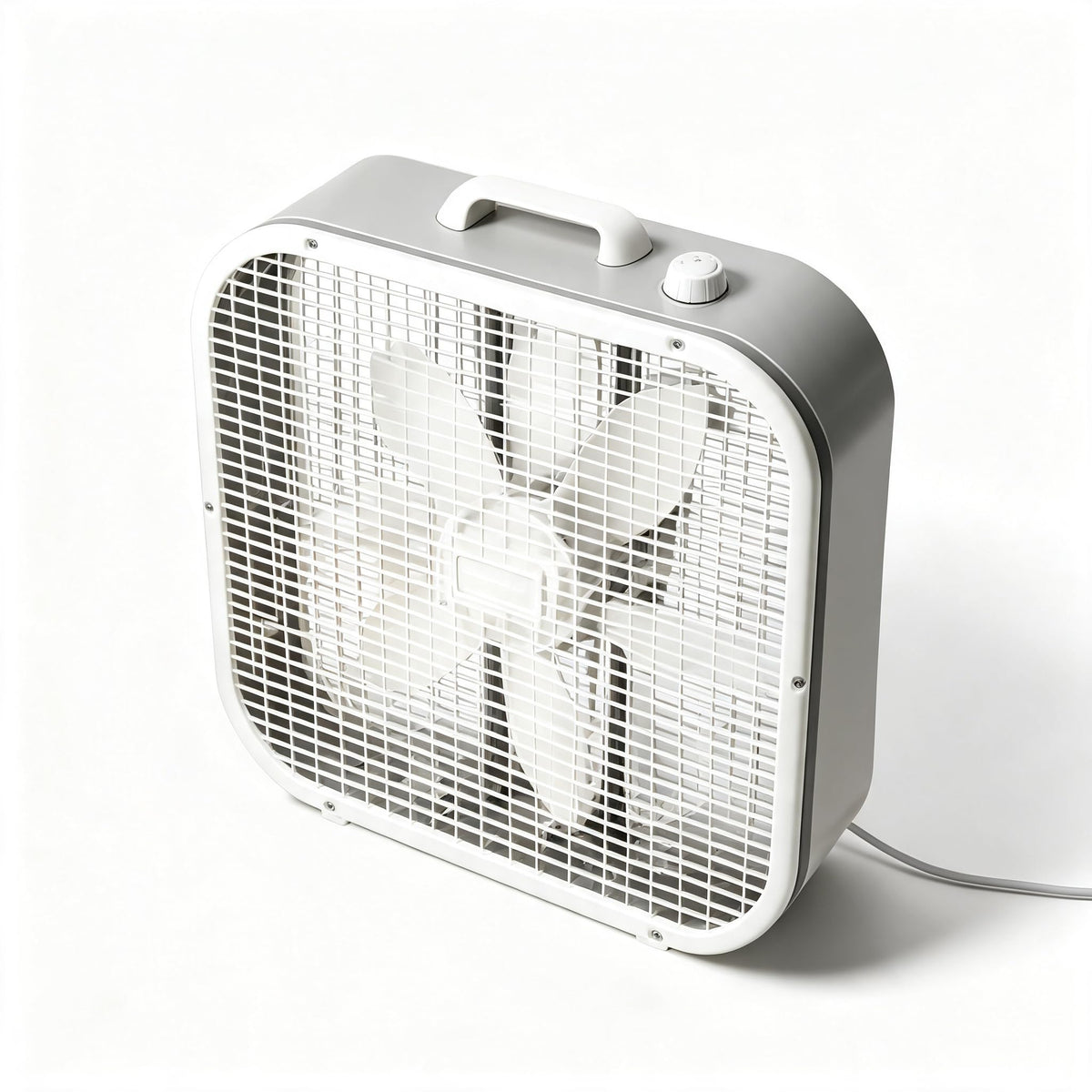20 Inch 3-Speed Box Fan with Top Handle Z1376