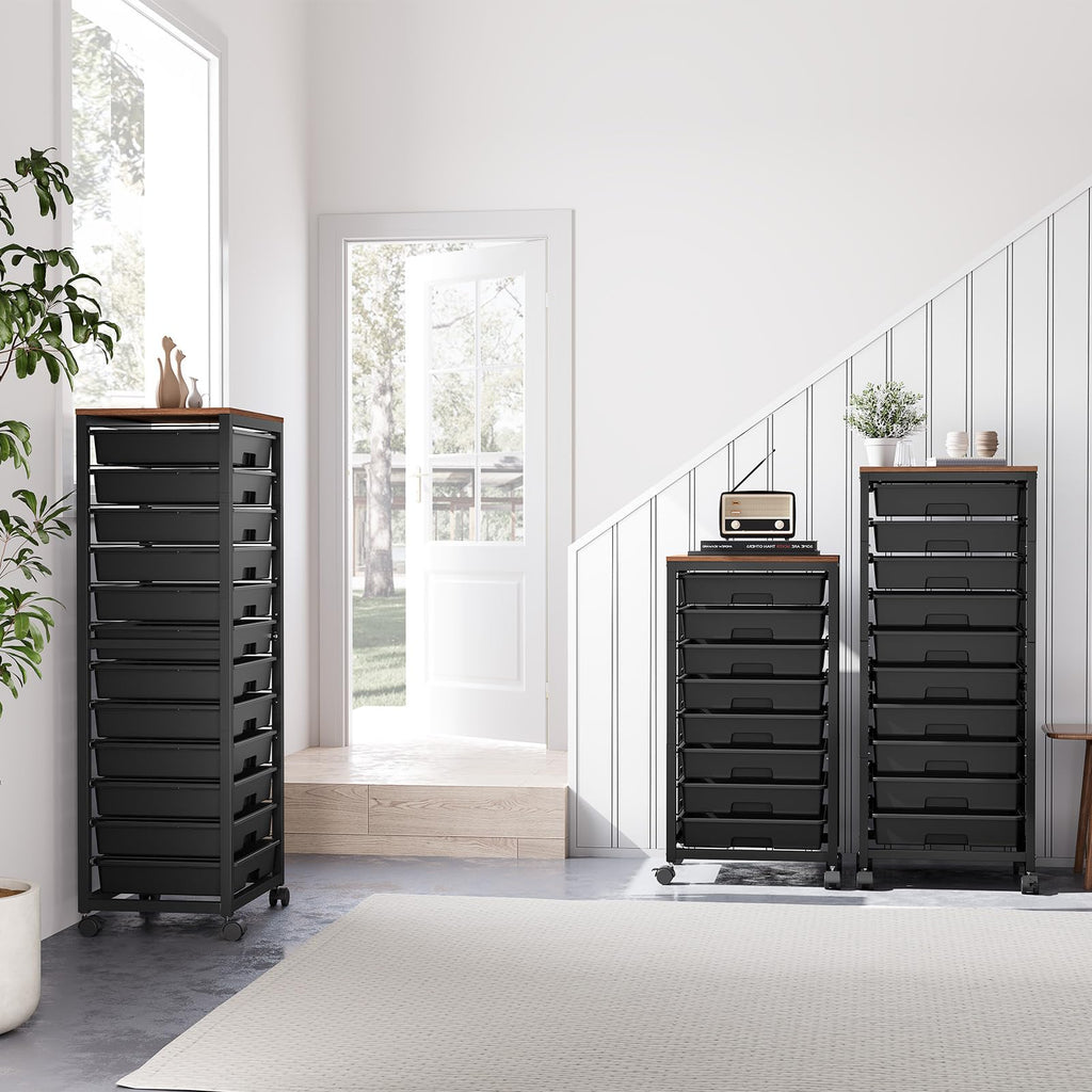 Rolling Cart with 12 Drawers V609