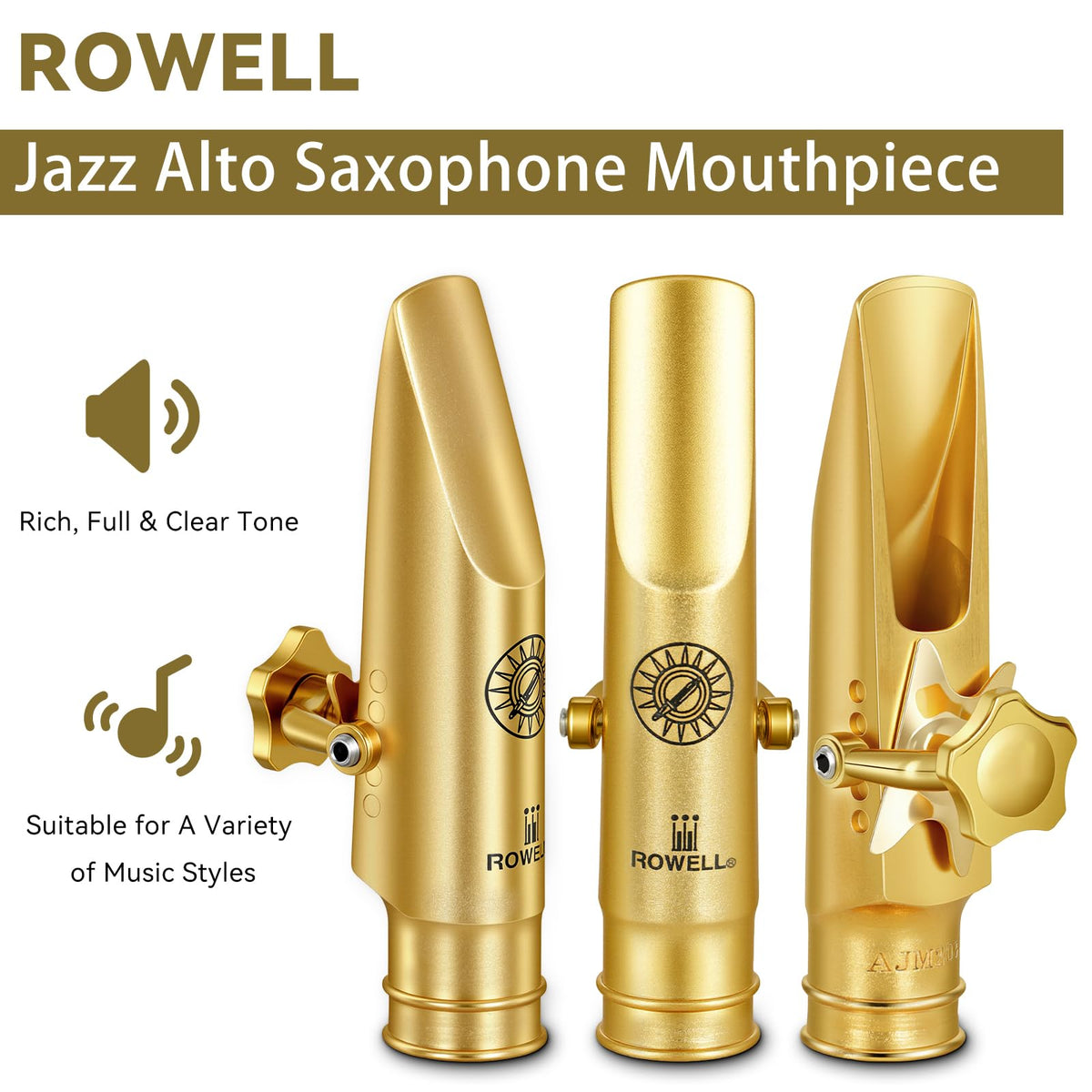 Alto Saxophone Metal Mouthpiece N4229