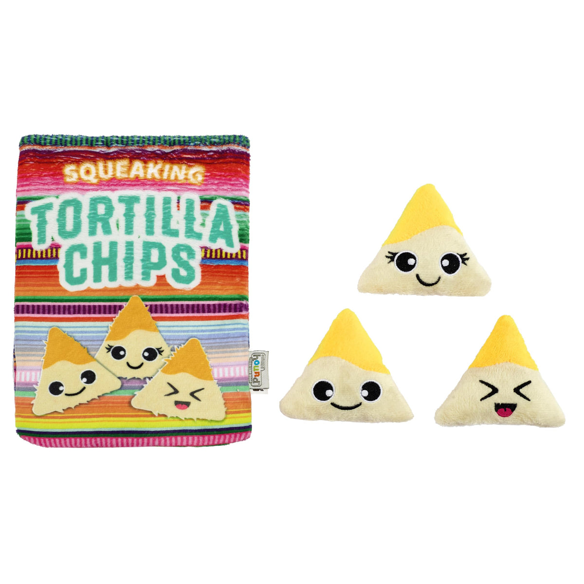 Tortilla Chips Puzzle Squeaky Dog Toys M732
