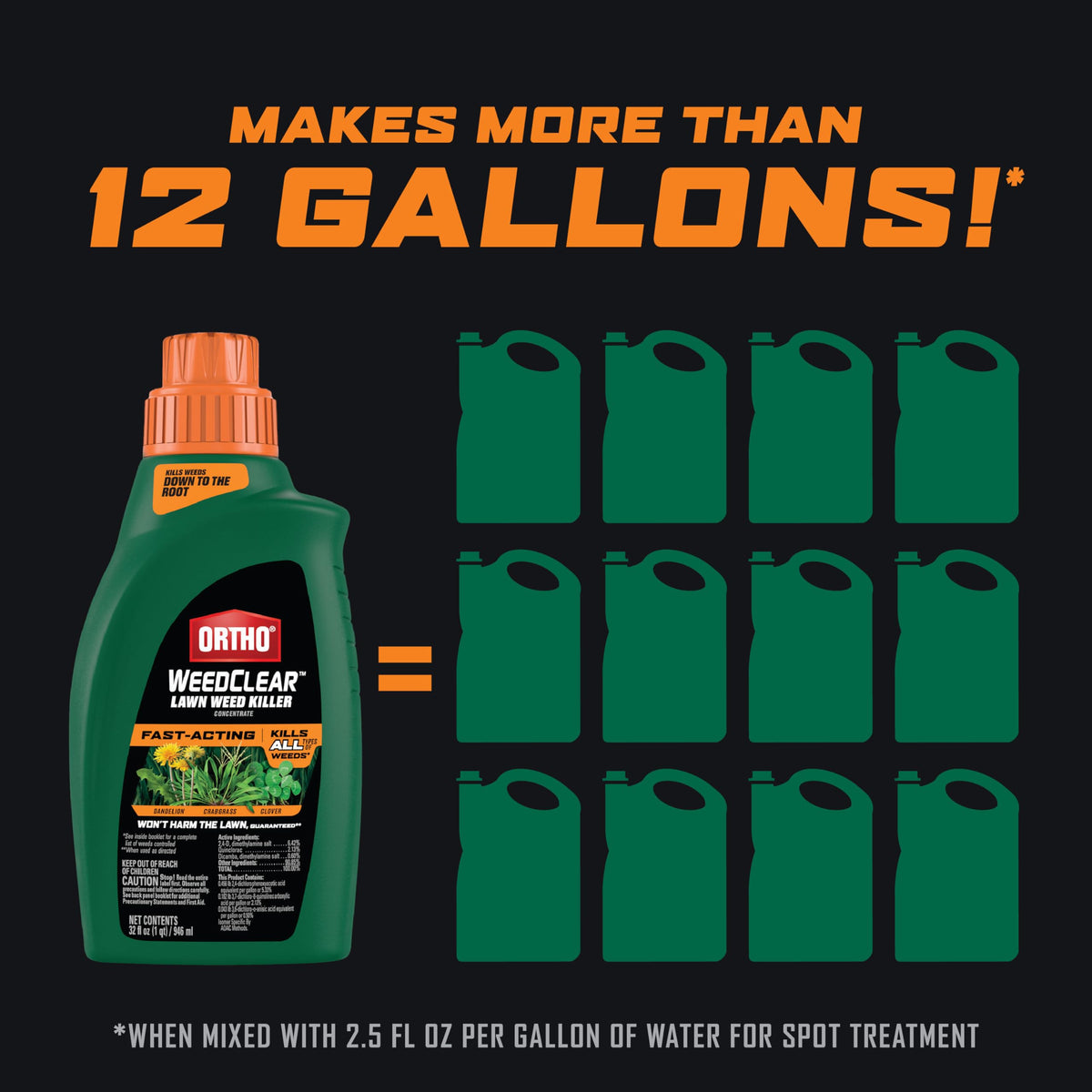 32 fl. oz. Concentrate Lawn Weed Killer Z689