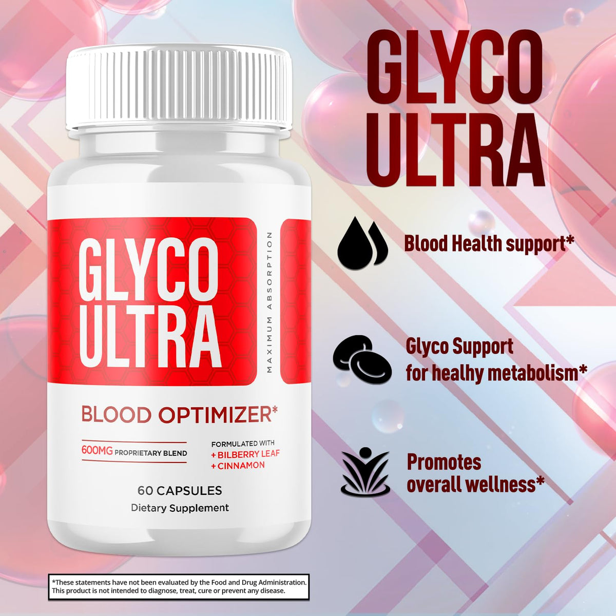 3 Pack 180 Capsules Supplement V1687