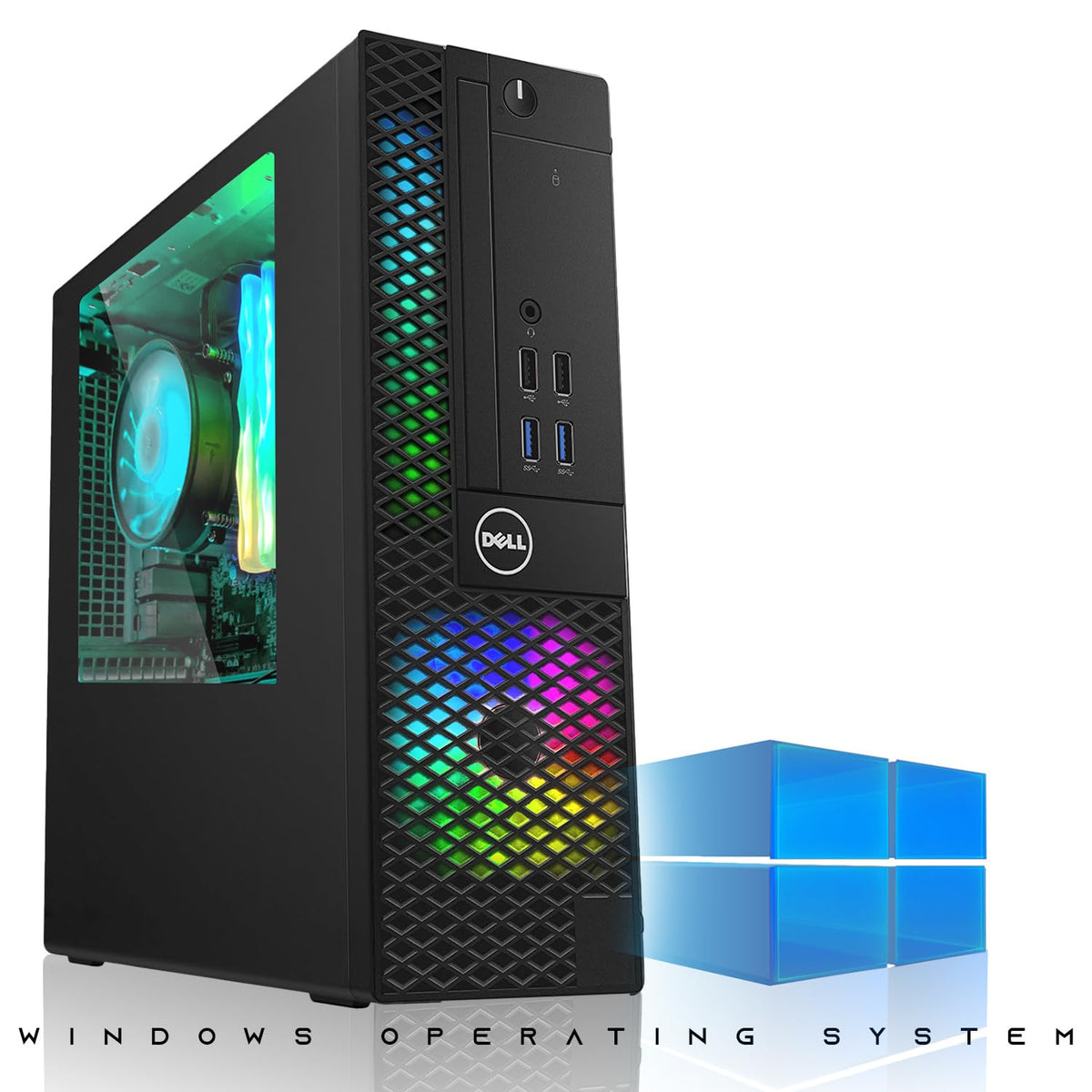 Intel Core i5 32GB RAM 2TB SSD Desktop PC with 24 Inch Curved Monitor C221