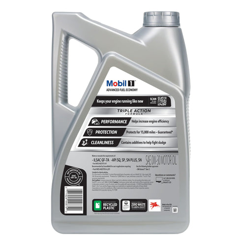 0W-30 Full Synthetic Motor Oil 5 Quart I9921