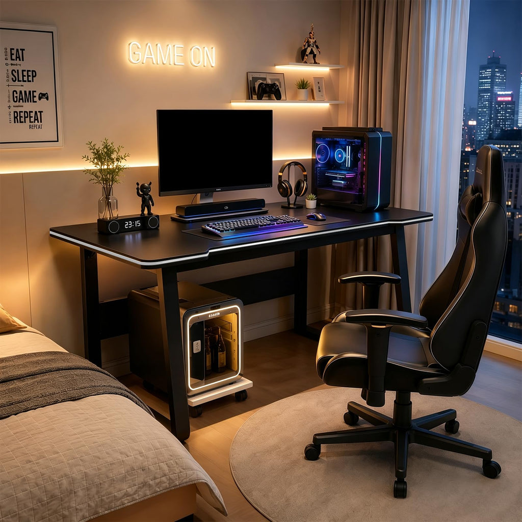 Gaming Desk Computer Writing Table PC Wood G9826