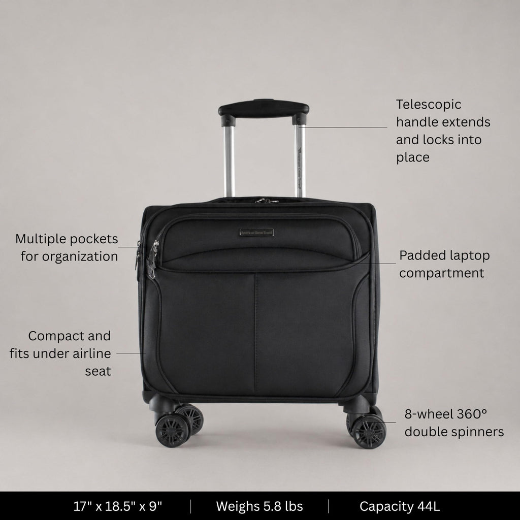 Carry-On Spinner Briefcase Q910