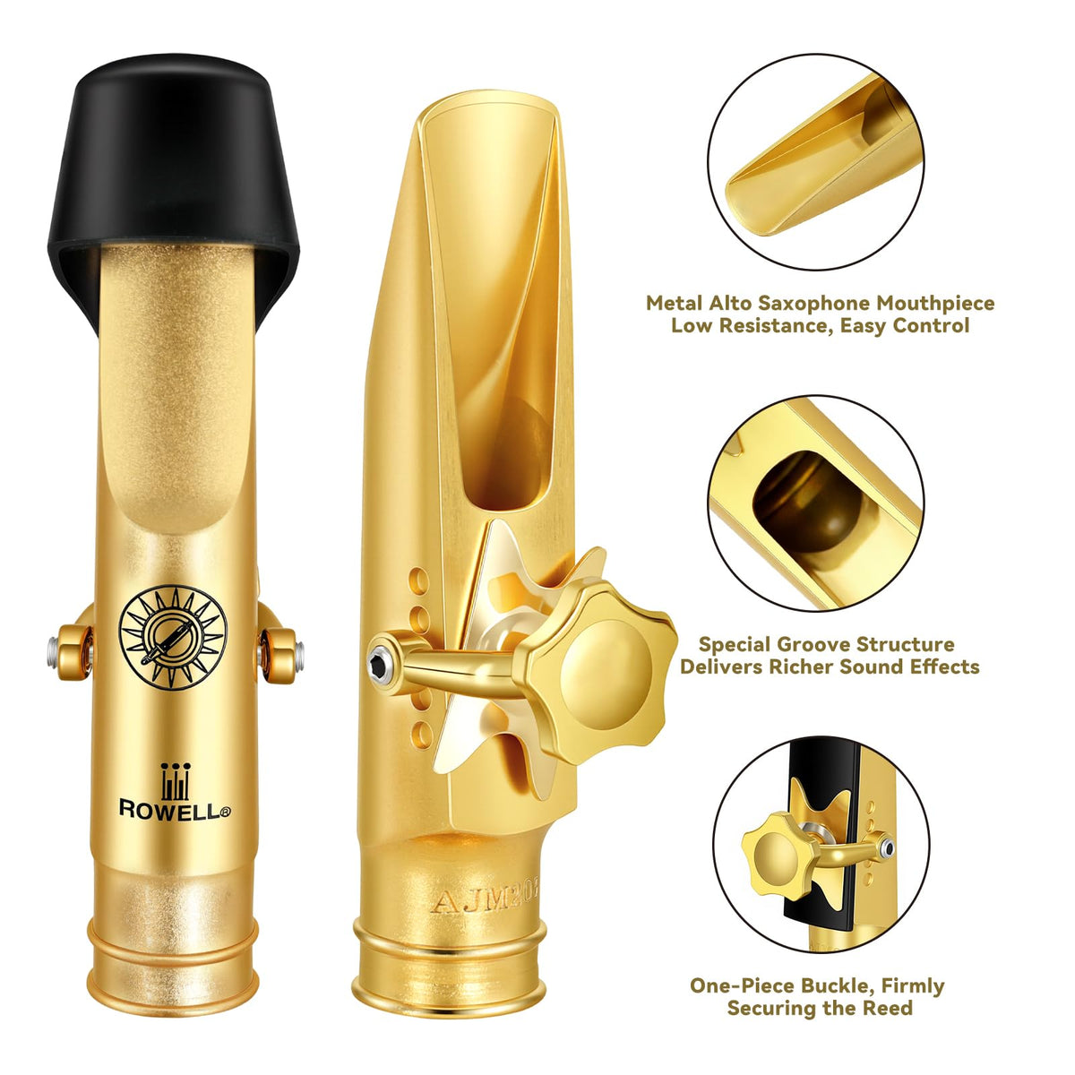 Alto Saxophone Metal Mouthpiece N4229