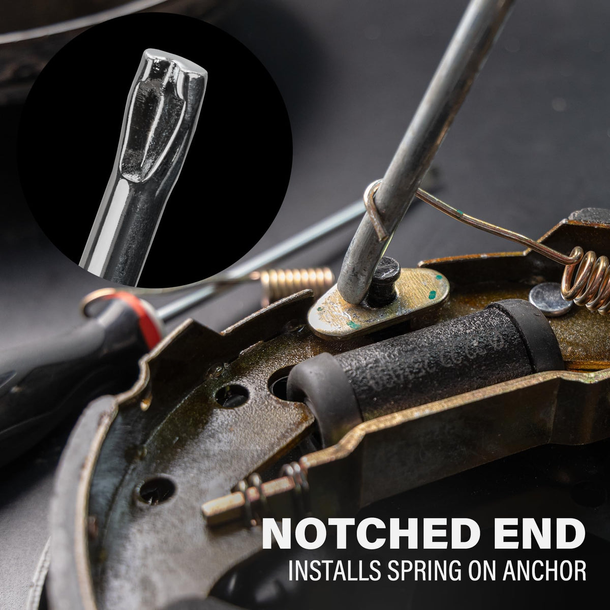 Brake Spring Pliers Double-Ended Carbon Steel O89995