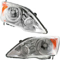 Headlight Left Right Clear Lens M2740