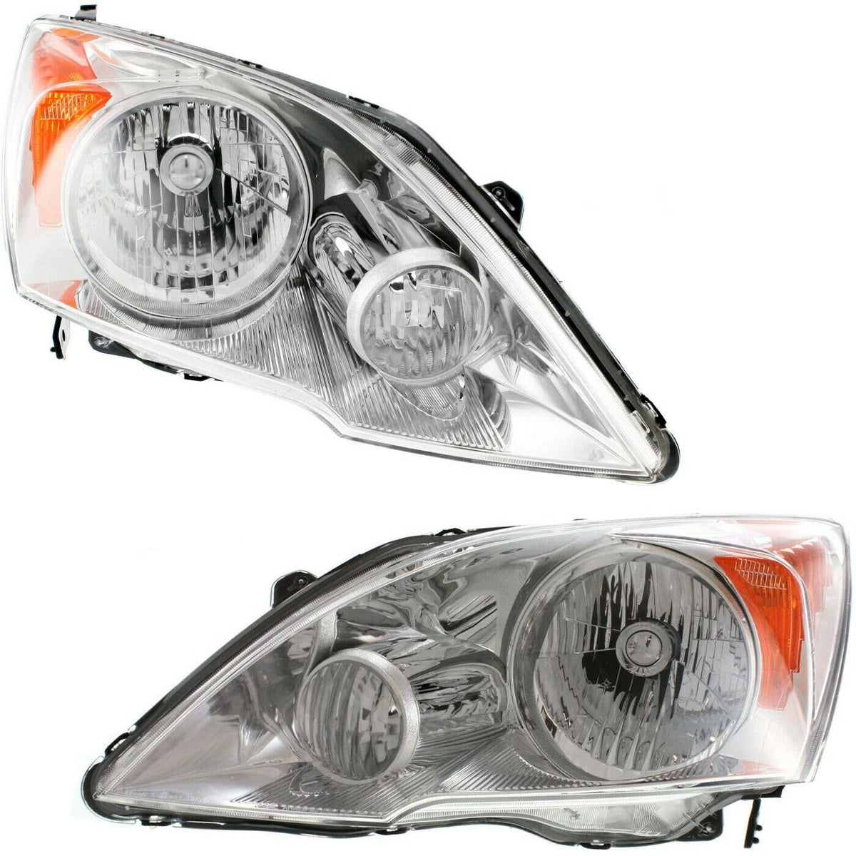 Headlight Left Right Clear Lens M2740