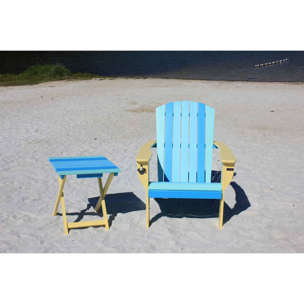 Solid Cedar Adirondack Chair & Table Set X133813