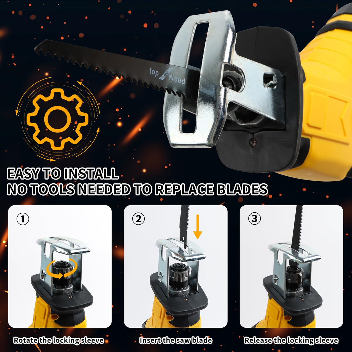 Cordless Reciprocating Saw O50755