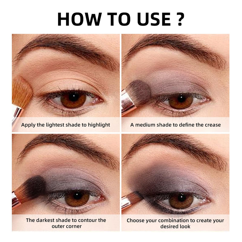 6 Color Matte Neutral Eyeshadow Palette K66392