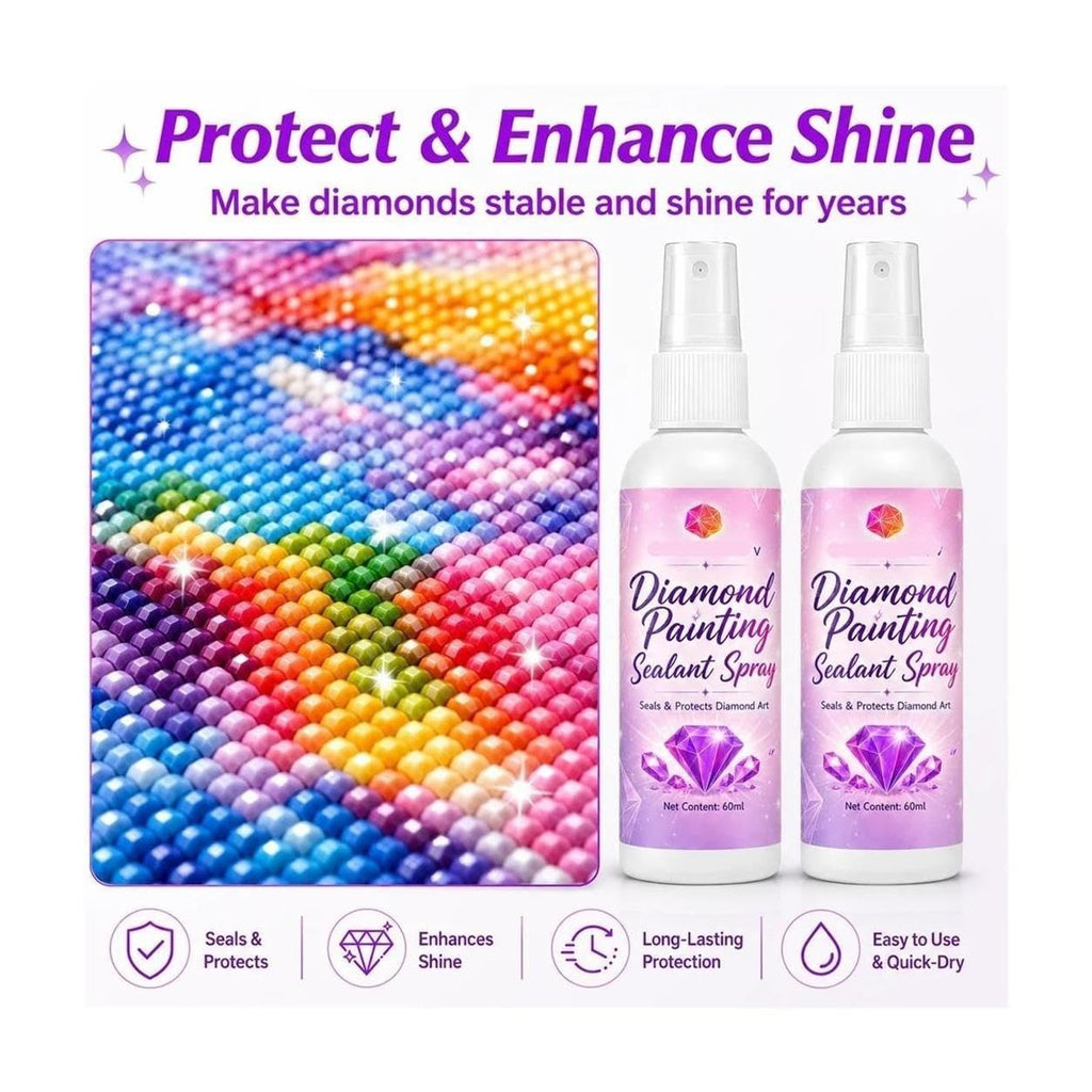 Diamond Painting Sealant Spray 4 Pack R4323