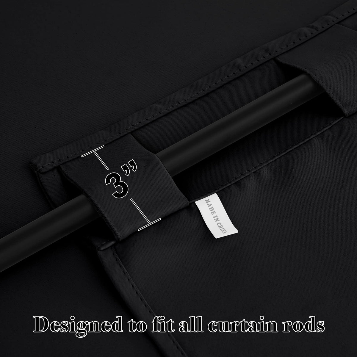 Blackout Curtains 80 inches Long O297700