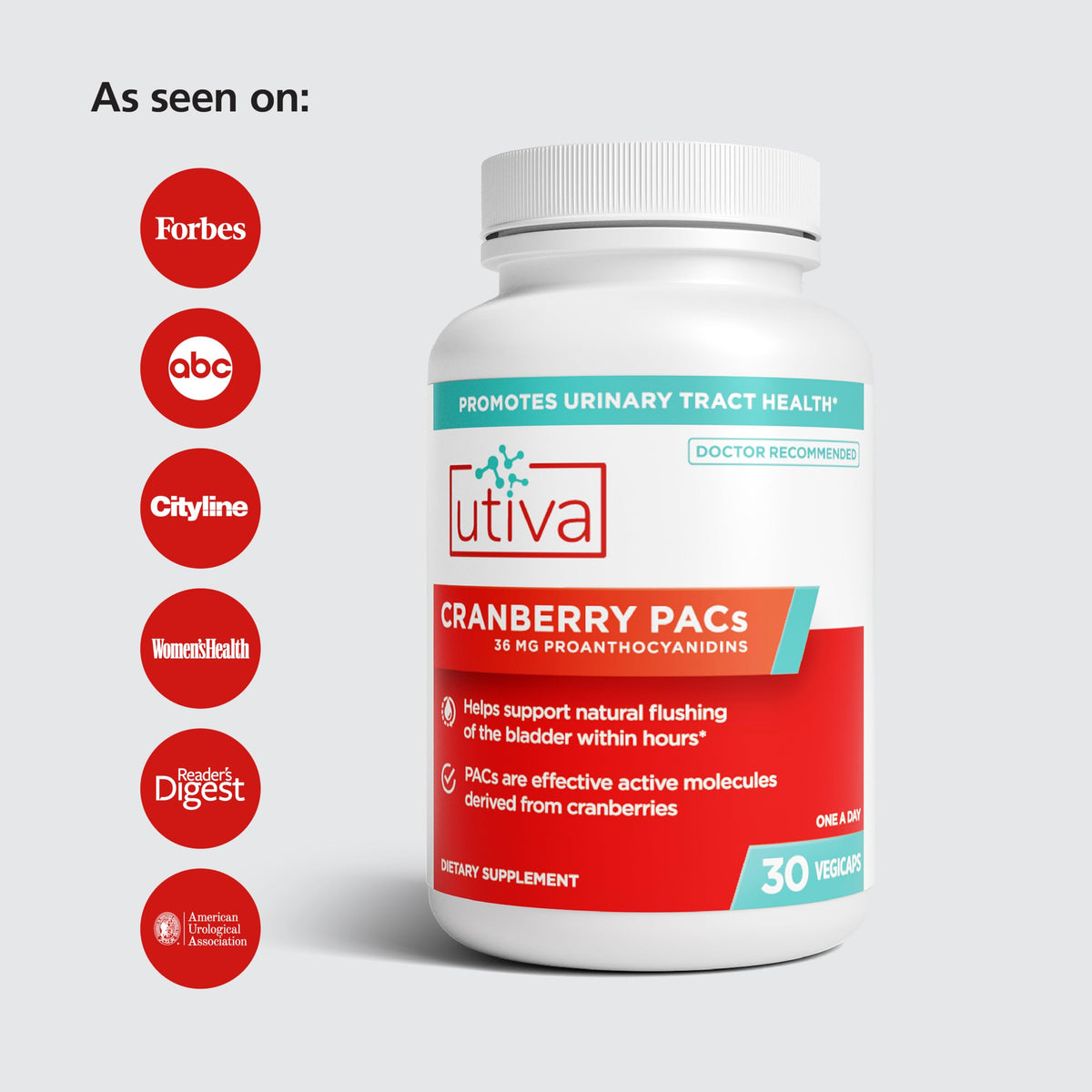Cranberry PACs 36 mg 30 Capsules Q717818
