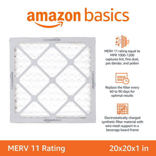 20x20x1 Air Filter 6-Pack MERV 11 L581335